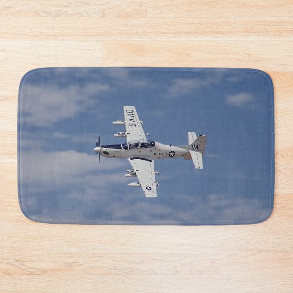 Item preview, Agile Super Tucano Flying Above Rolling Hills at Dusk designed and sold by Skyframe Aviation.