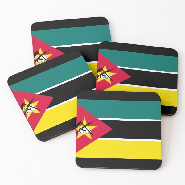 Item preview, Mozambique Flag – Star, Book and Hoe of Unity Design designed and sold by Dany05117671.