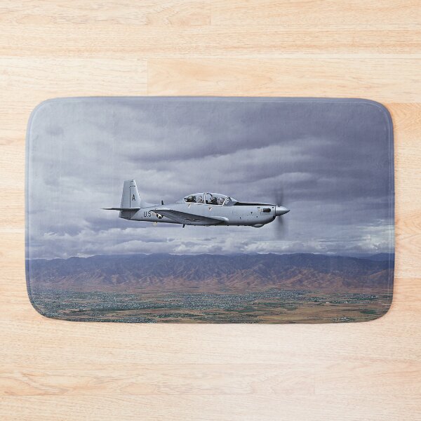 Item preview, Modern A29 Gliding Across the Jungle Below in Morning Light designed and sold by Skyframe Aviation.