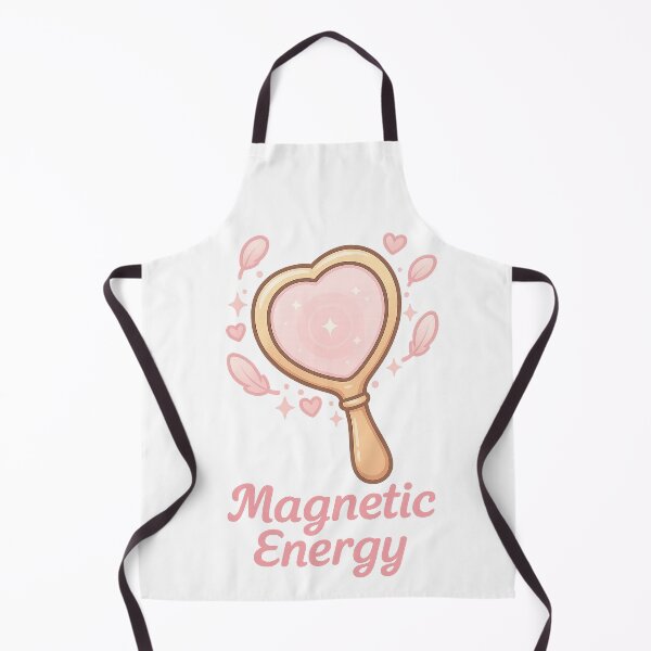Item preview, Soft Girl Aura Mirror | Magnetic Energy | Kawaii Law of Attraction Sticker | Divine Feminine Energy Aesthetic designed and sold by HerDreamCodes.