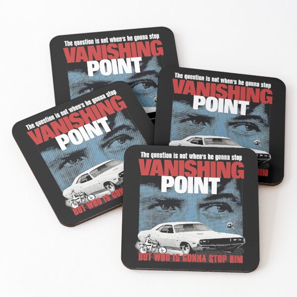 Item preview, Vanishing Point Blue Poster Driver Car designed and sold by AntoineLevequ.