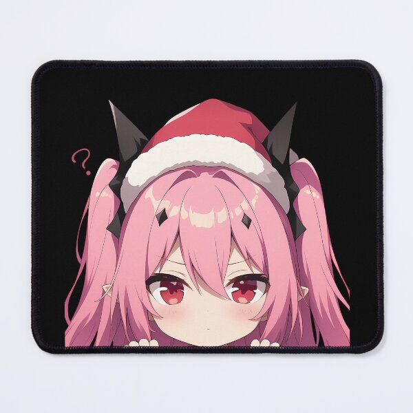 Item preview, Krul Tepes Seraph Of The End Chibi Kawaii Christmas Peeker Anime Girl Holiday Charm designed and sold by HumbertoValveno.