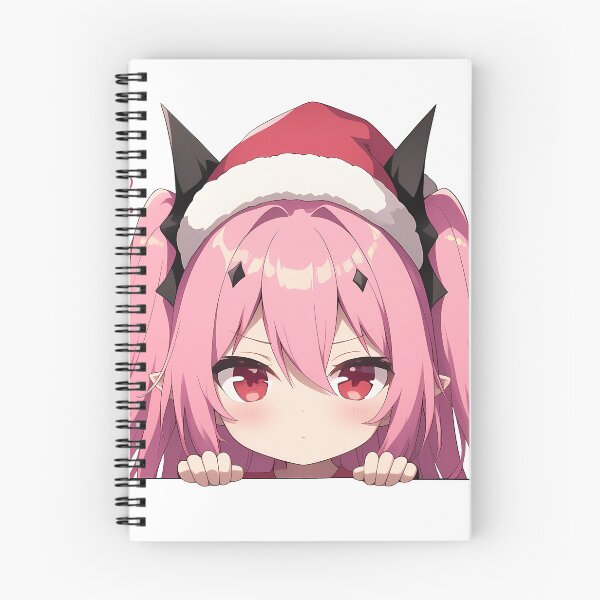 Item preview, Krul Tepes Seraph Of The End Chibi Kawaii Christmas Peeker Anime Girl Holiday Charm designed and sold by HumbertoValveno.