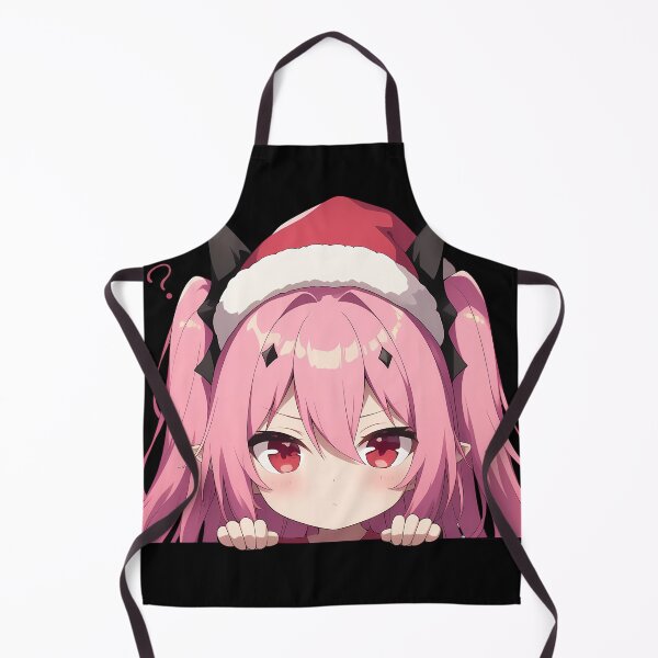 Item preview, Krul Tepes Seraph Of The End Chibi Kawaii Christmas Peeker Anime Girl Holiday Charm designed and sold by HumbertoValveno.