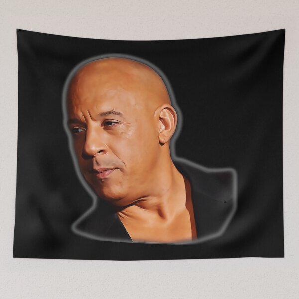 Item preview, Side Profile Bald Actor Closeup designed and sold by AstridHubert.