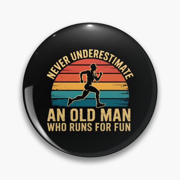 Item preview, Old Man Running Humor Fitness Lover Funny Senior Runner designed and sold by DentistLegal.