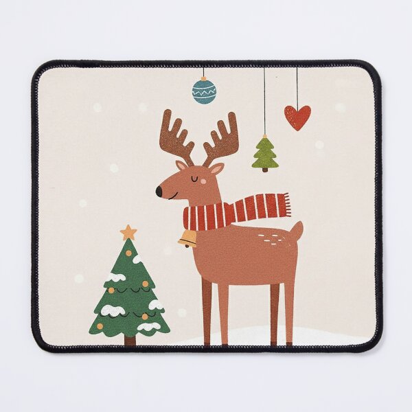Item preview, Cute Reindeer with Red Scarf and Hanging Ornaments designed and sold by zzz888.