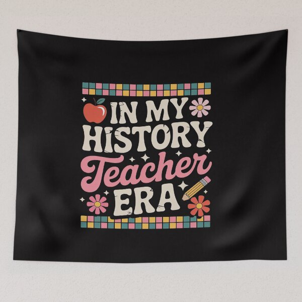 Item preview, In My History Teacher Era Back To School Groovy Teacher designed and sold by ConceptThena.