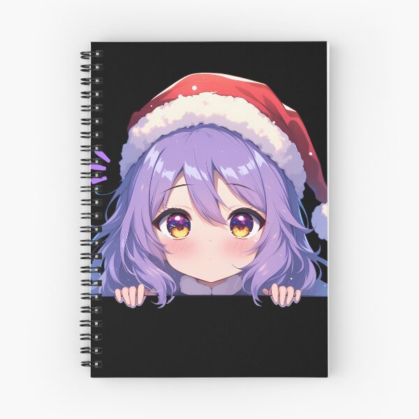 Item preview, Hiiragi Shinoa Seraph Of The End Chibi Kawaii Christmas Peeker Anime Girl Holiday Glow designed and sold by HumbertoValveno.