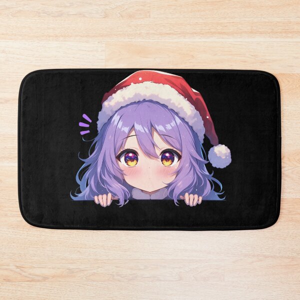 Item preview, Hiiragi Shinoa Seraph Of The End Chibi Kawaii Christmas Peeker Anime Girl Holiday Glow designed and sold by HumbertoValveno.