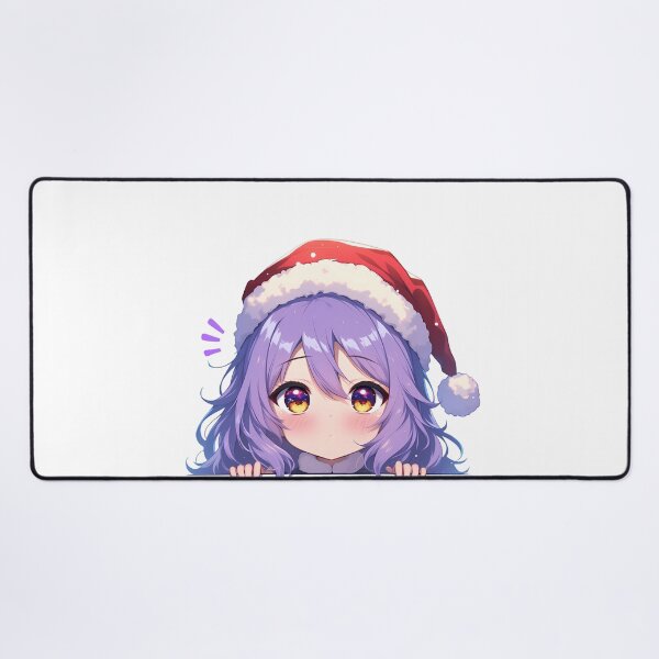 Item preview, Hiiragi Shinoa Seraph Of The End Chibi Kawaii Christmas Peeker Anime Girl Holiday Glow designed and sold by HumbertoValveno.