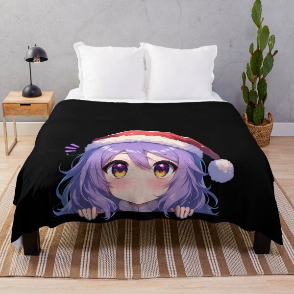 Item preview, Hiiragi Shinoa Seraph Of The End Chibi Kawaii Christmas Peeker Anime Girl Holiday Glow designed and sold by HumbertoValveno.
