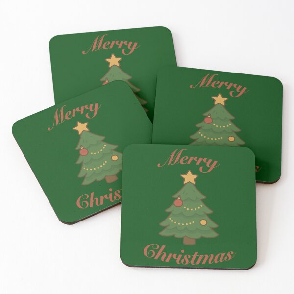 Item preview, Christmas tree with "Merry Christmas" lettering designed and sold by Designs by Lara Joline Falkenberg.