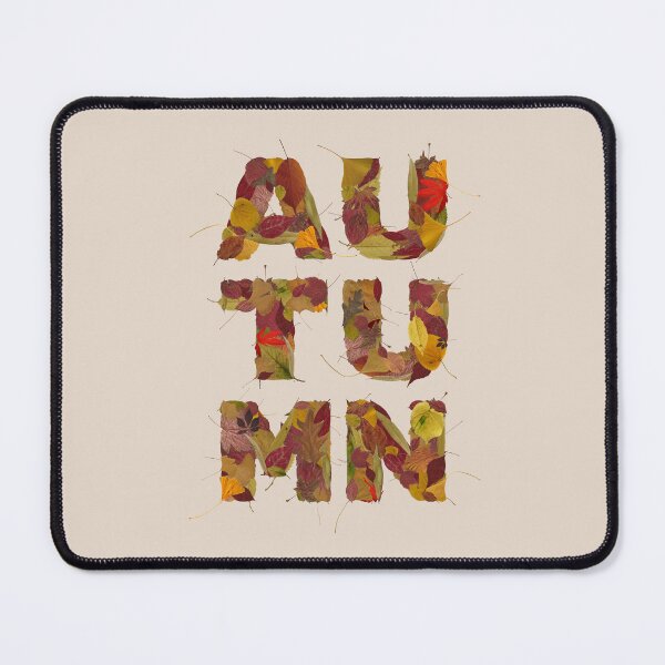 Item preview, Autumn Word In Vibrant Fall Leaves (vertical) designed and sold by TheSassyNoble.