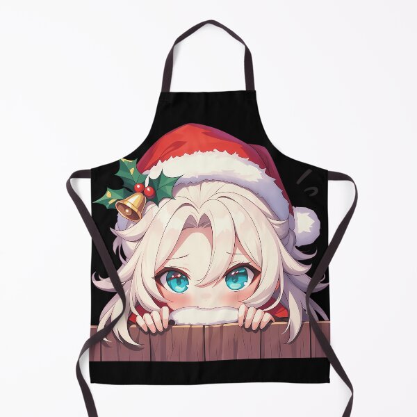 Item preview, Albedo Genshin Impact Game Chibi Kawaii Christmas Peeker Blue Eyes Holiday Anime designed and sold by HumbertoValveno.