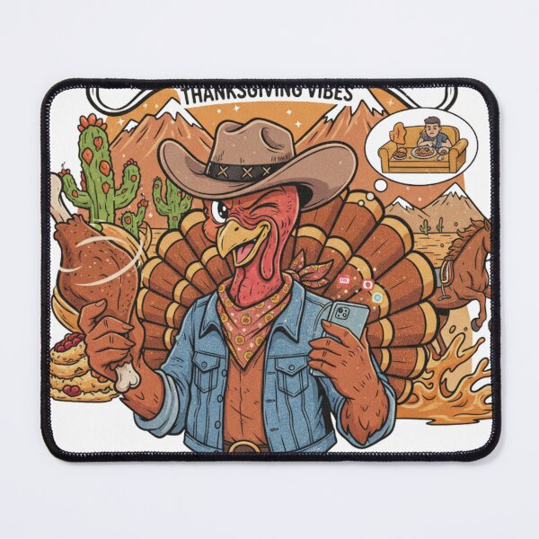 Item preview, Stuff It - Cowboy Turkey Thanksgiving Vibe designed and sold by RainUlan53.