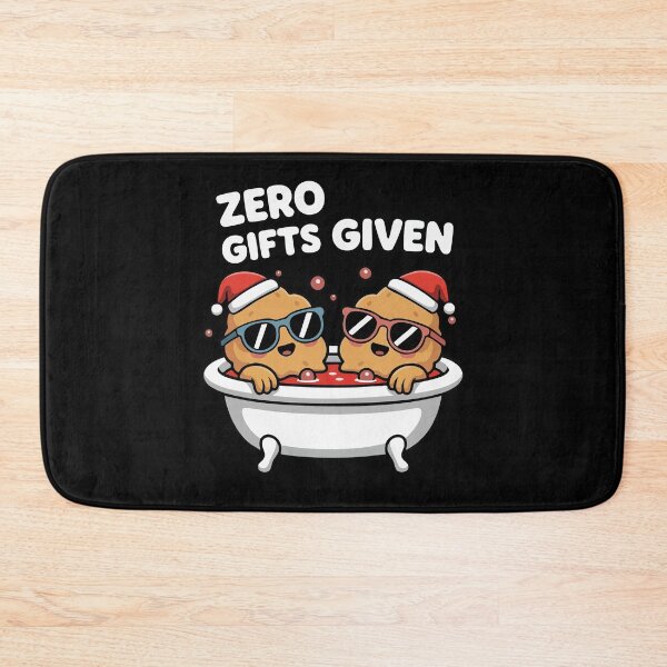 Item preview, Zero Gifts Given Funny Christmas Nugs designed and sold by graphicnew.