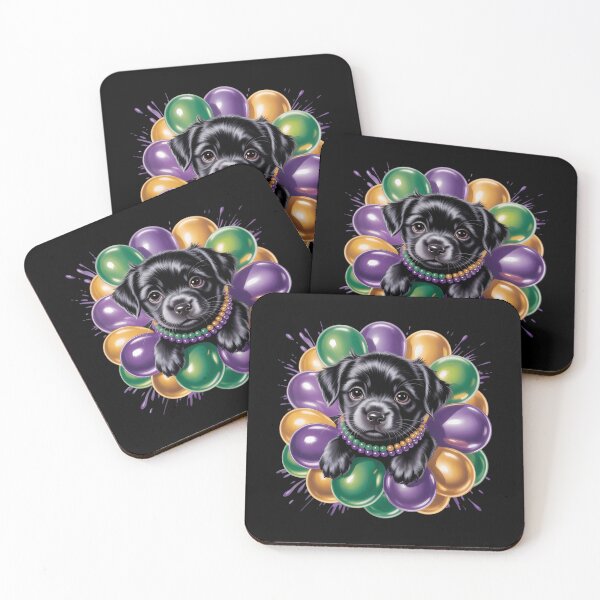 Item preview, Mardi Gras Black Lab Dog Love designed and sold by DentistLegal.