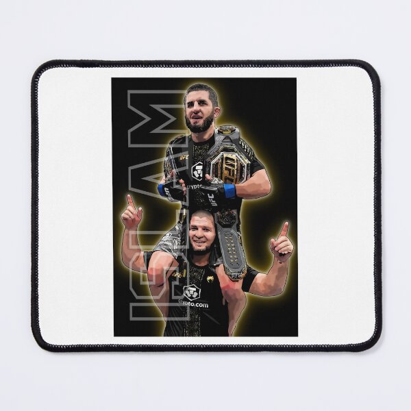 Item preview, Islam Makhachev Double Champ Artwork by GrizzlyGFX | MSG  designed and sold by GrizzlyCollective.