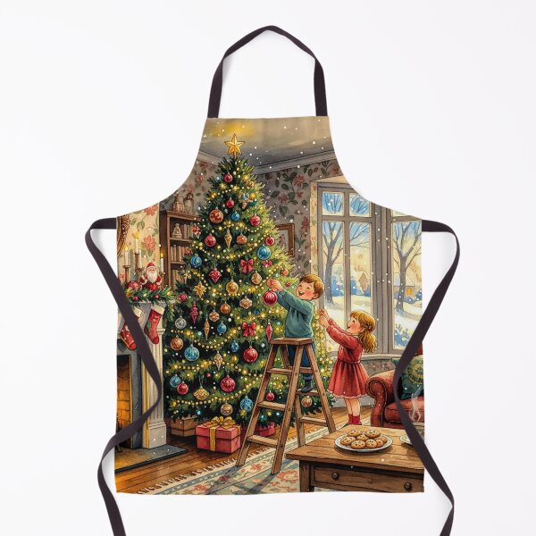 Item preview, Vintage Christmas Tree Decorating Cozy Childhood Magic designed and sold by acceleratorhams.