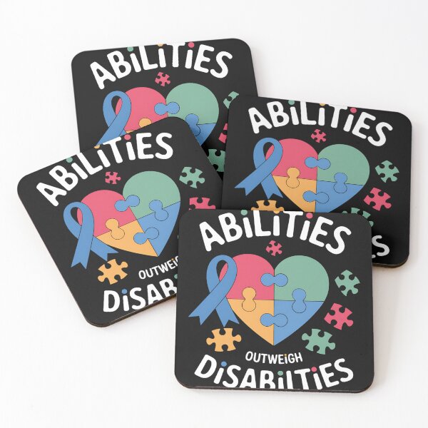 Item preview, Autism Awareness Abilities Outweigh Disabilities Teacher designed and sold by GaryBellcvbnb.