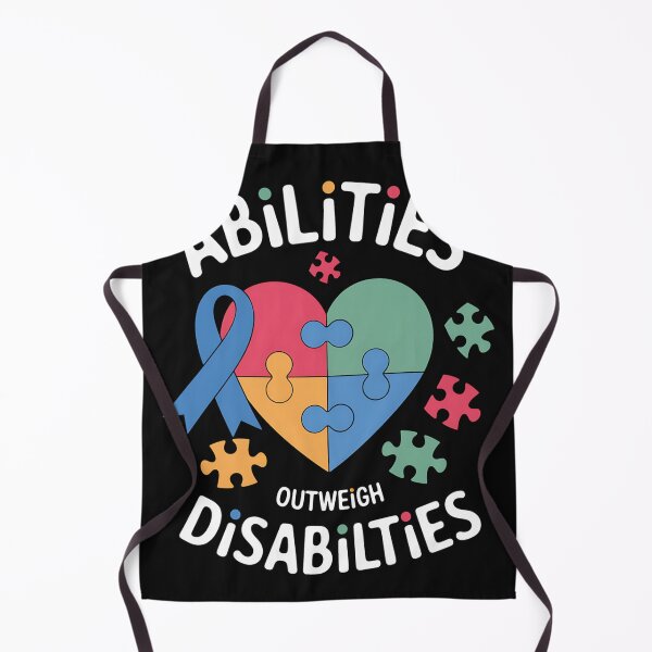 Item preview, Autism Awareness Abilities Outweigh Disabilities Teacher designed and sold by GaryBellcvbnb.