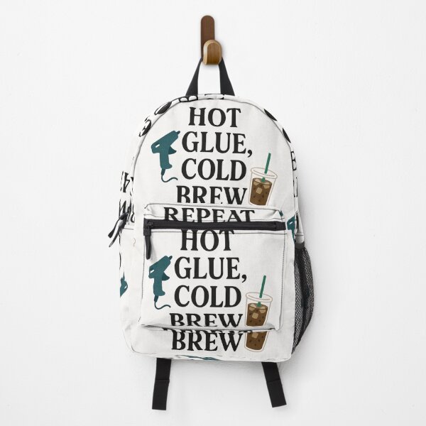Item preview, Hot Glue, Cold Brew, Repeat – Crafting Life Tee designed and sold by astersgraphics.