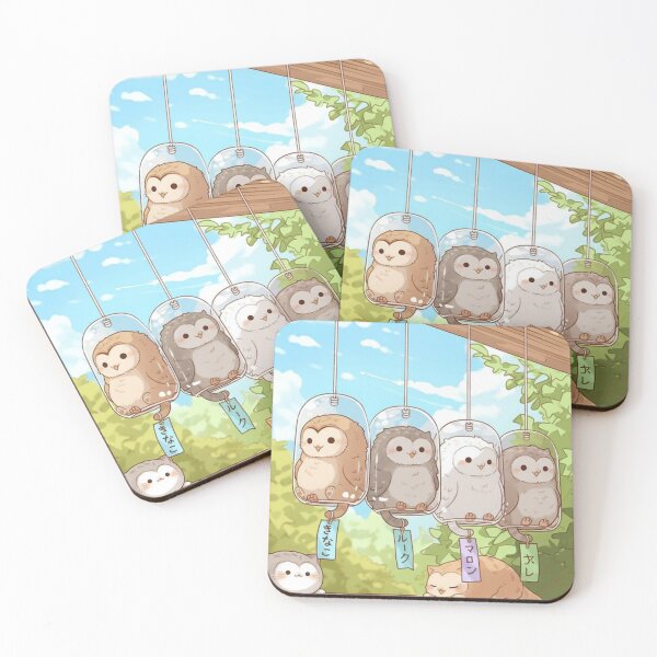 Item preview, Adorable Owl Wind Chimes designed and sold by sebastiansasha.