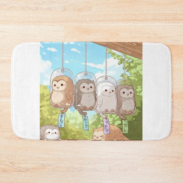 Item preview, Adorable Owl Wind Chimes designed and sold by sebastiansasha.