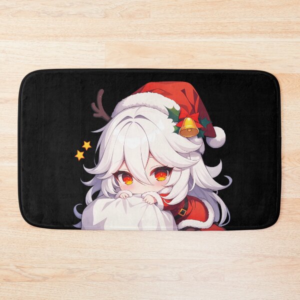 Item preview, Cyno Genshin Impact Game Chibi Kawaii Christmas Peeker Red Suit Holiday Anime designed and sold by HumbertoValveno.