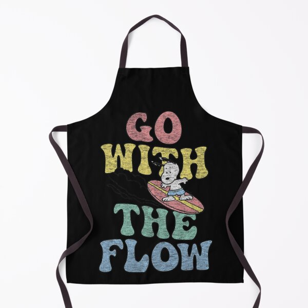 Item preview, Peanuts Go With The Flow Surf Art – Retro Beach Style Illustration designed and sold by darronaselz.