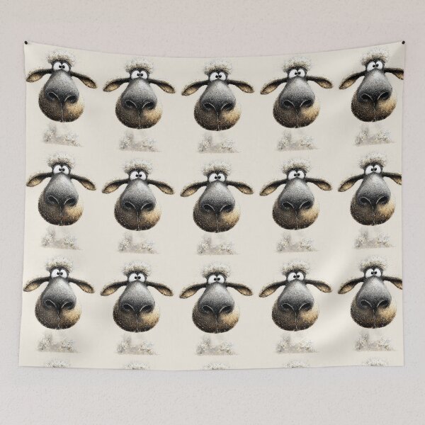 Item preview, Gorgeous Valaise Blacknose Sheep ' Freddie ‘ BY SHiRLeY MacARTHuR designed and sold by Shirley MacArthur Art.
