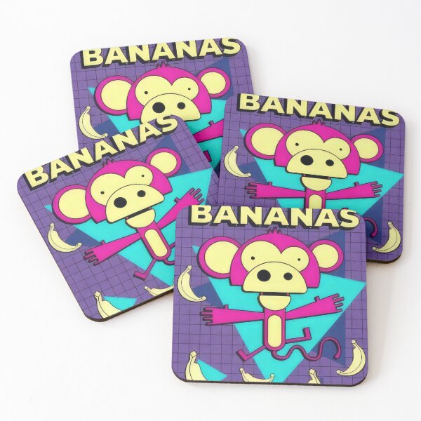 Item preview, go Bananas! monkey by Zoe Sutton designed and sold by Kigrit.
