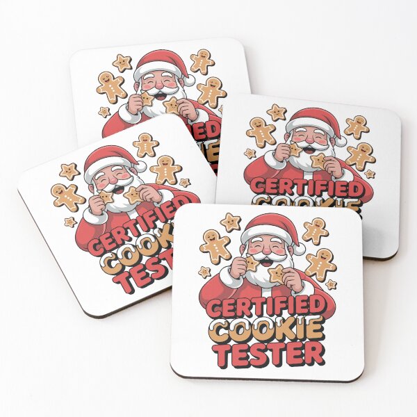 Item preview, Vintage Santa Certified Cookie Tester  designed and sold by TeezTales.