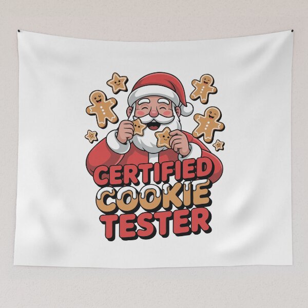 Item preview, Vintage Santa Certified Cookie Tester  designed and sold by TeezTales.