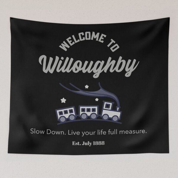 Item preview, Twilight Zone Welcome Willoughby Town designed and sold by MarcelDurand.