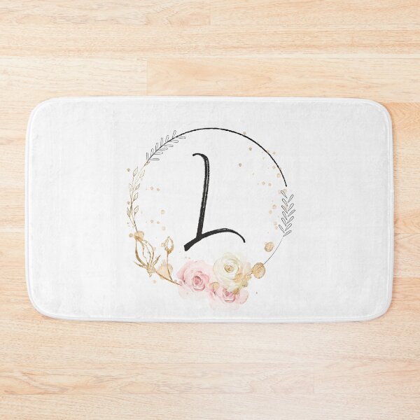 Item preview, Floral Letter L – Elegant Botanical Monogram Design designed and sold by Rionda.