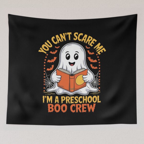 Item preview, You Cant Scare Me I'm A Preschool Boo Crew Halloween Teacher2 designed and sold by RsFilsingerArt.