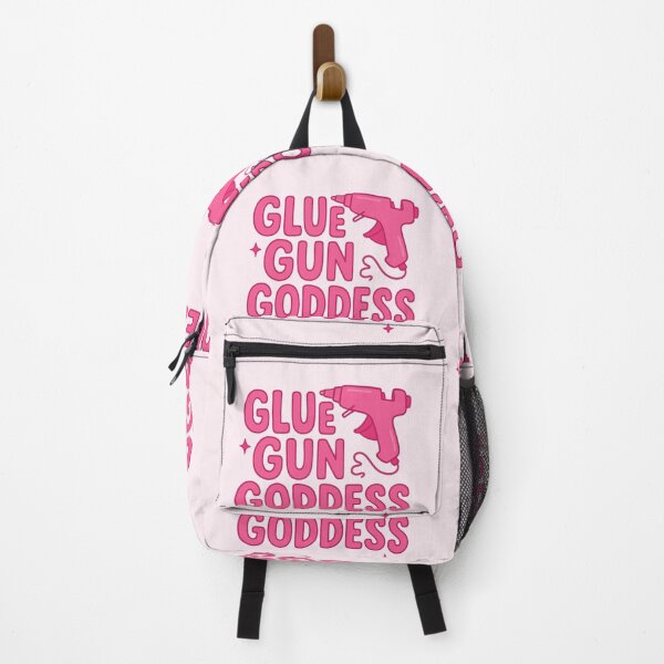Item preview, Glue Gun Goddess – Bold Hot Pink Crafting Queen Design designed and sold by astersgraphics.