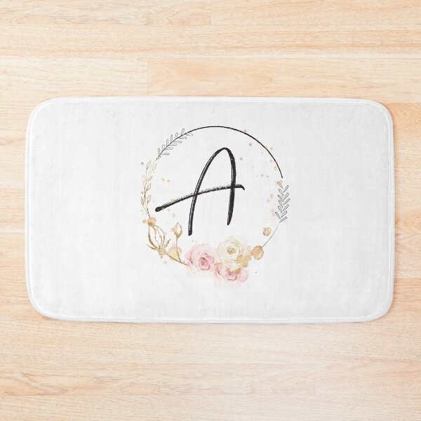 Item preview, Floral Letter A – Elegant Botanical Monogram Design designed and sold by Rionda.