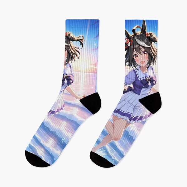 Item preview, Kitasan Black Uma Musume Pretty Derby Anime Girl Ocean Sunset designed and sold by HumbertoValveno.