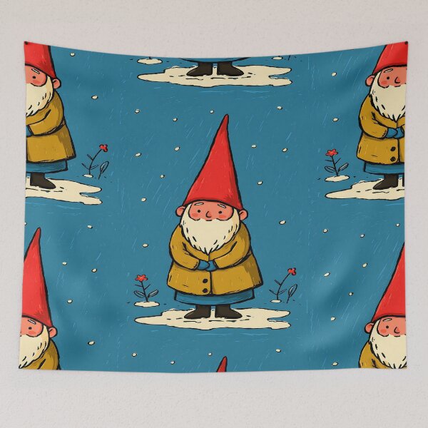 Item preview, Festive Christmas Gnome designed and sold by bapupa.