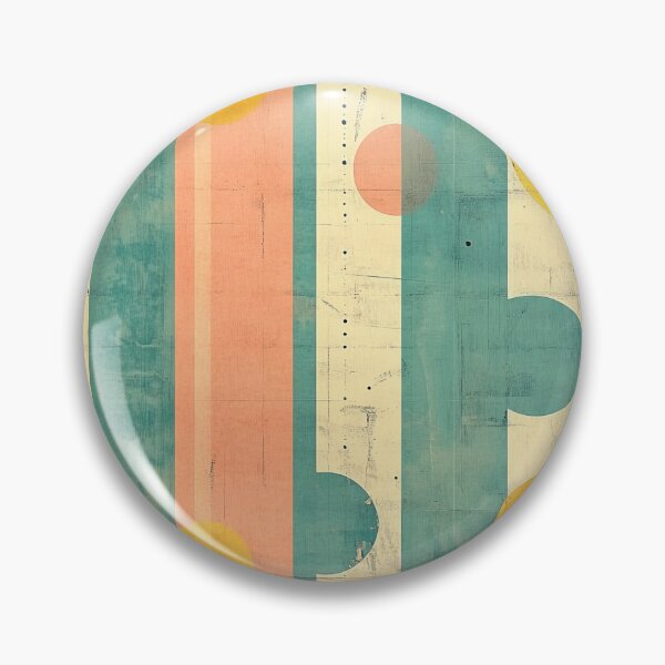 Item preview, Retro Grunge Circles and Stripes designed and sold by Djarainj.