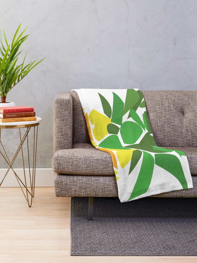 Thumbnail 2 of 6, Throw Blanket, Pineapple design designed and sold by Rionda.