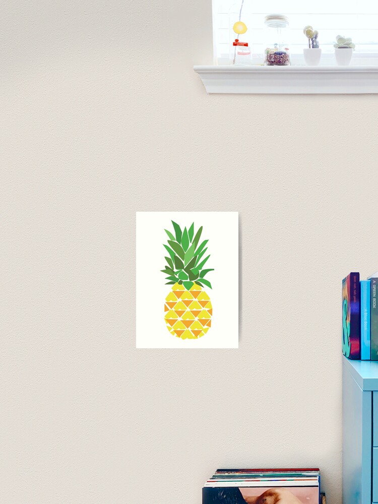 Thumbnail 2 von 3, Kunstdruck, Ananas Design designt und verkauft von Rionda.
