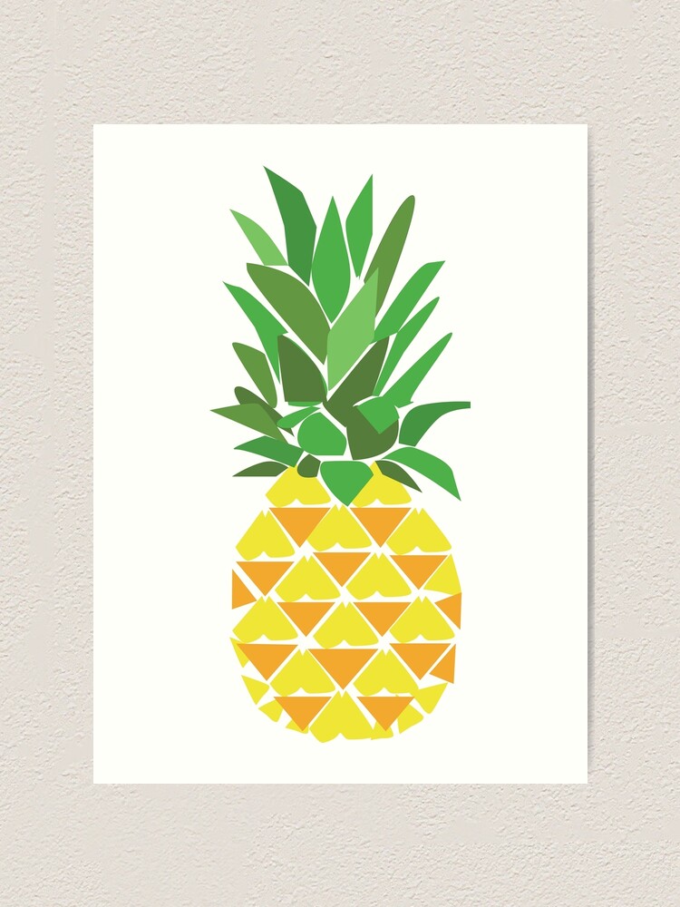 Thumbnail 1 von 3, Kunstdruck, Ananas Design designt und verkauft von Rionda.