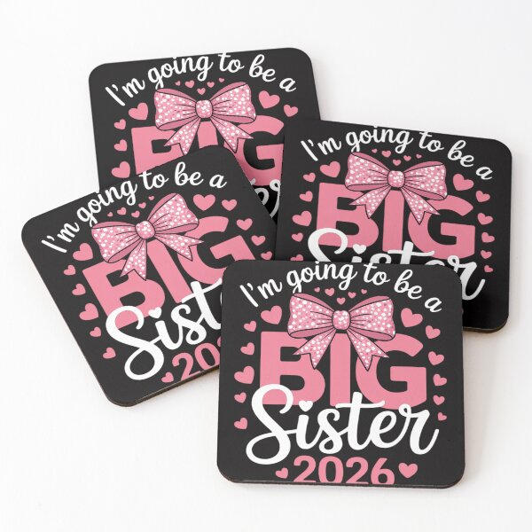 Item preview, I'm Going To Be A Big Sister 2026 Pregnancy Announcement designed and sold by CareTopping.