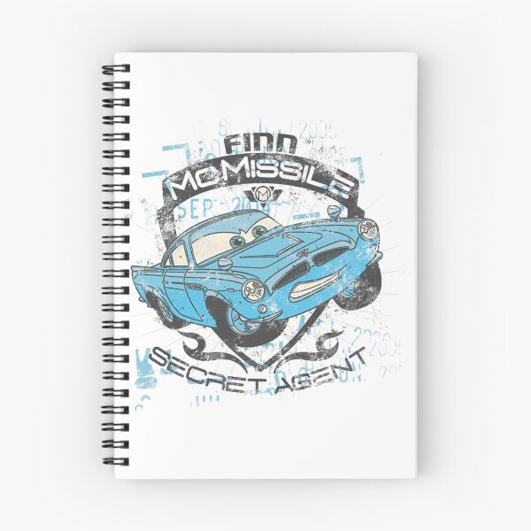 Item preview, Disney Pixar Cars 2 Finn McMissile Secret Agent Distressed  designed and sold by Aliyah Niko.