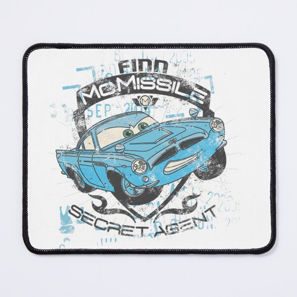 Item preview, Disney Pixar Cars 2 Finn McMissile Secret Agent Distressed  designed and sold by Aliyah Niko.
