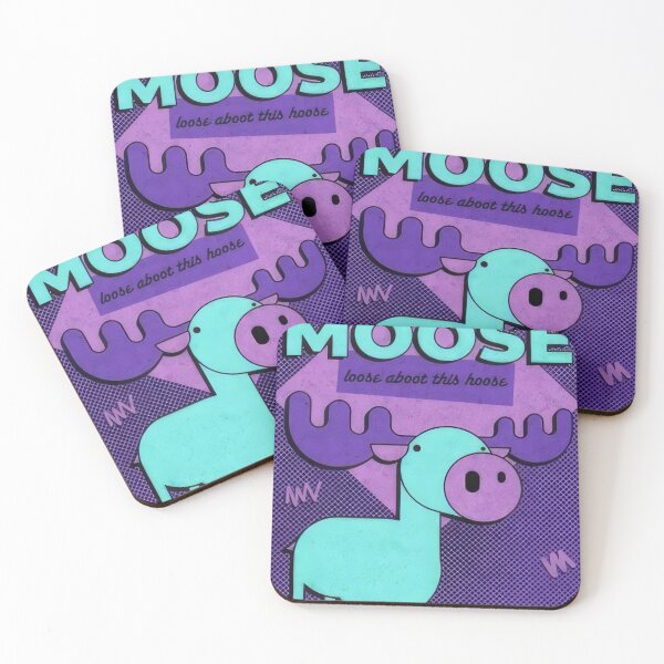 Item preview, there's a moose loose aboot this hoose by Zoe Sutton designed and sold by Kigrit.